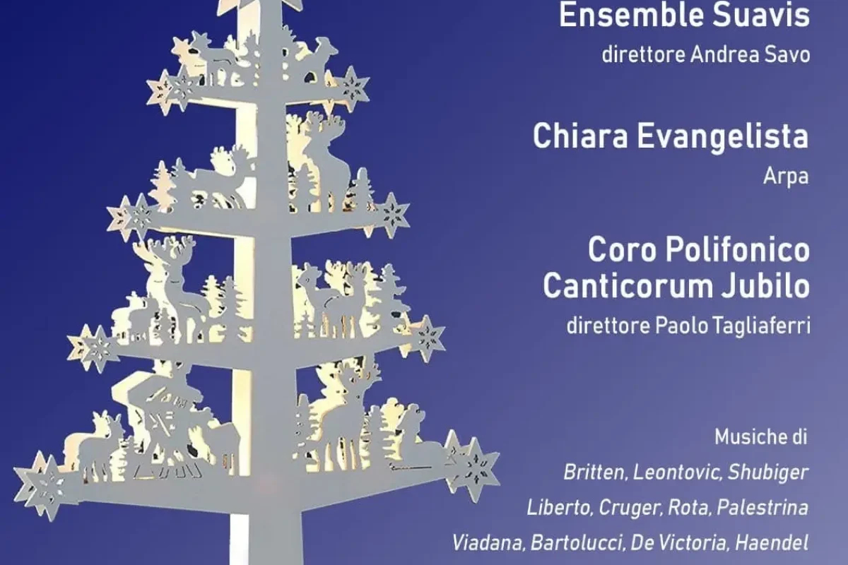 2018 Concerto Carols di Britten Arpa e Coro